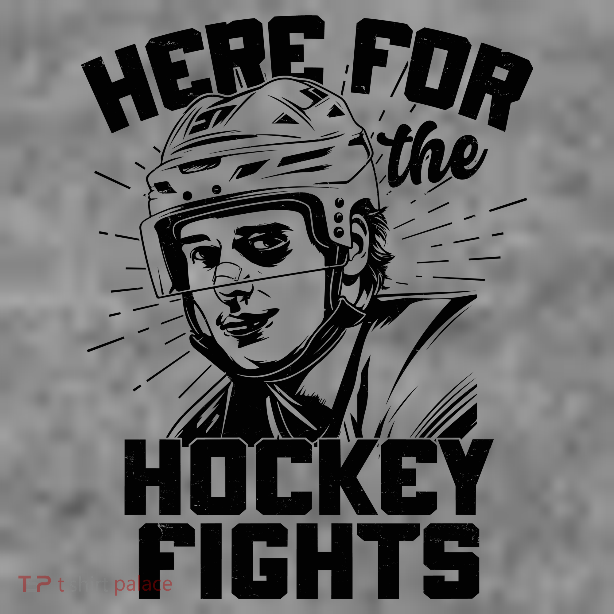 Funny Here For The Hockey Fights Toddler Hoodie