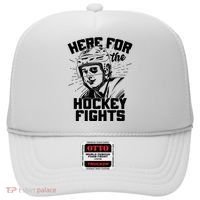 Funny Here For The Hockey Fights Hat thumb 0