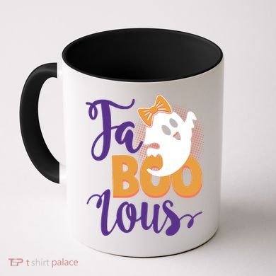 Funny Halloween Fa Boo Lous Ghost Coffee Mug