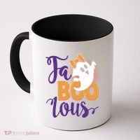Funny Halloween Fa Boo Lous Ghost Coffee Mug thumb 0