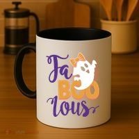 Funny Halloween Fa Boo Lous Ghost Coffee Mug thumb 4