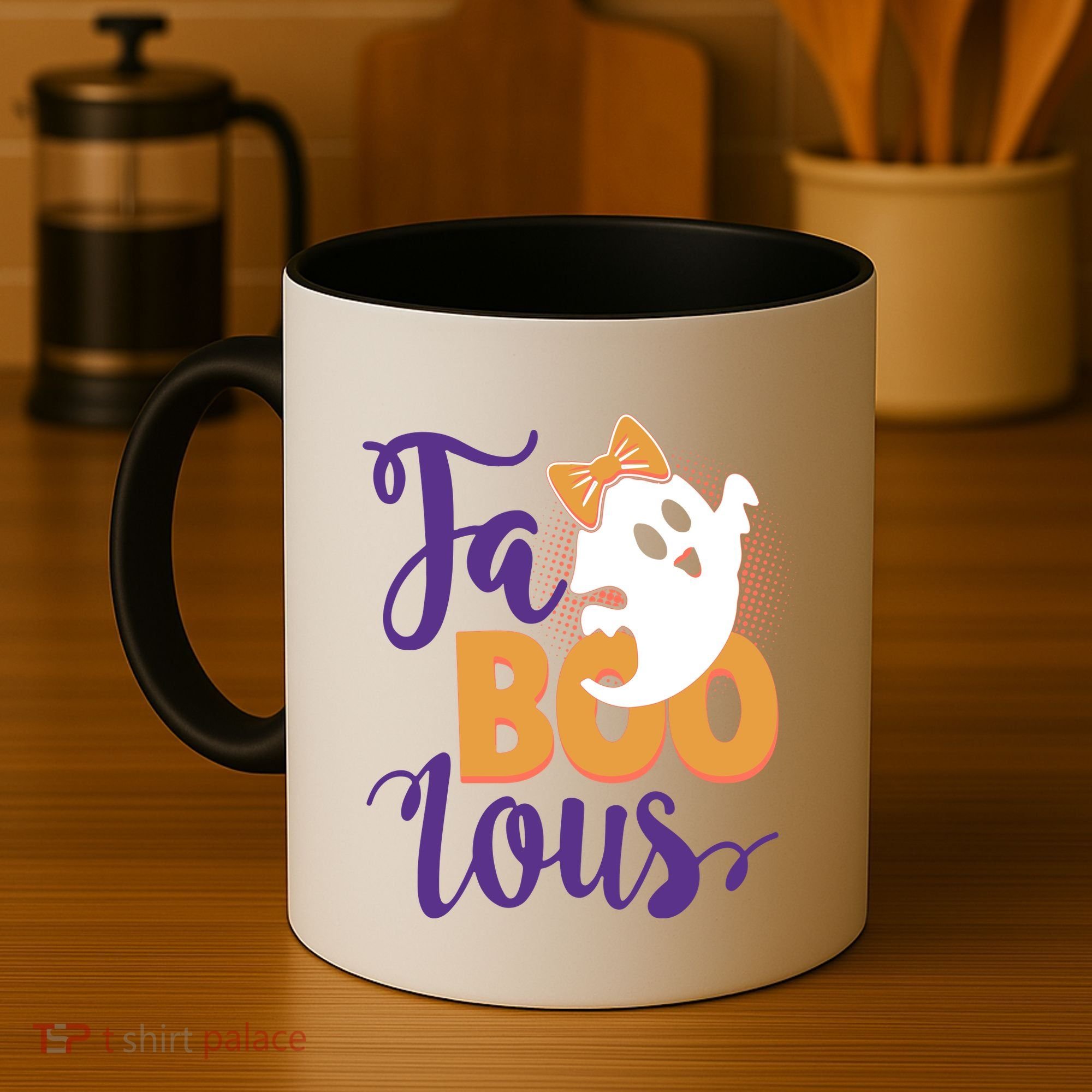 Funny Halloween Fa Boo Lous Ghost Coffee Mug