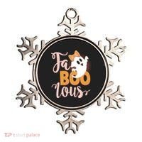 Funny Halloween Fa Boo Lous Ghost Ornament thumb 0