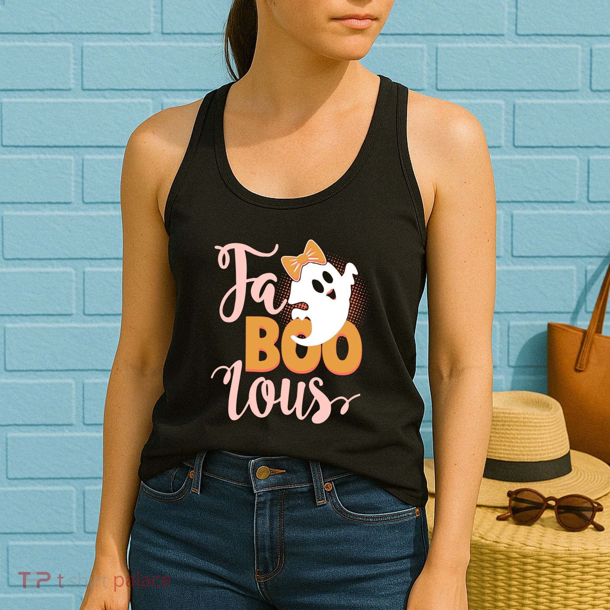Funny Halloween Fa Boo Lous Ghost Women's Tank Top