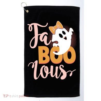 Funny Halloween Fa Boo Lous Ghost Golf Towel