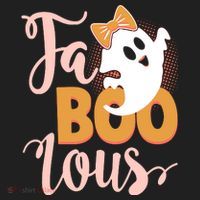 Funny Halloween Fa Boo Lous Ghost Golf Towel thumb 3