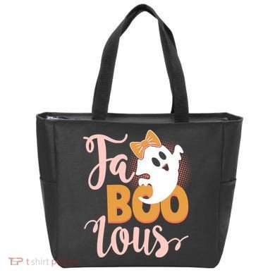 Funny Halloween Fa Boo Lous Ghost Tote Bag