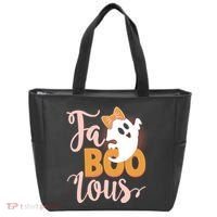 Funny Halloween Fa Boo Lous Ghost Tote Bag thumb 0