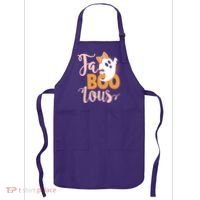 Funny Halloween Fa Boo Lous Ghost Apron thumb 0