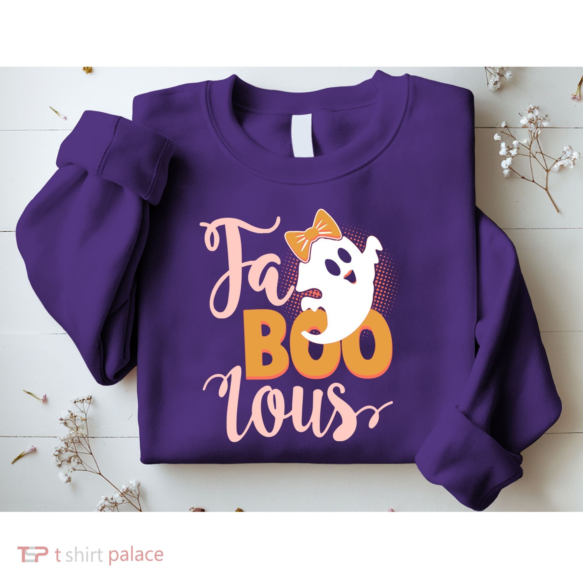 Funny Halloween Fa Boo Lous Ghost Sweatshirt