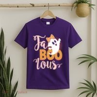Funny Halloween Fa Boo Lous Ghost T-Shirt thumb 2