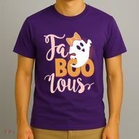 Funny Halloween Fa Boo Lous Ghost T-Shirt thumb 3