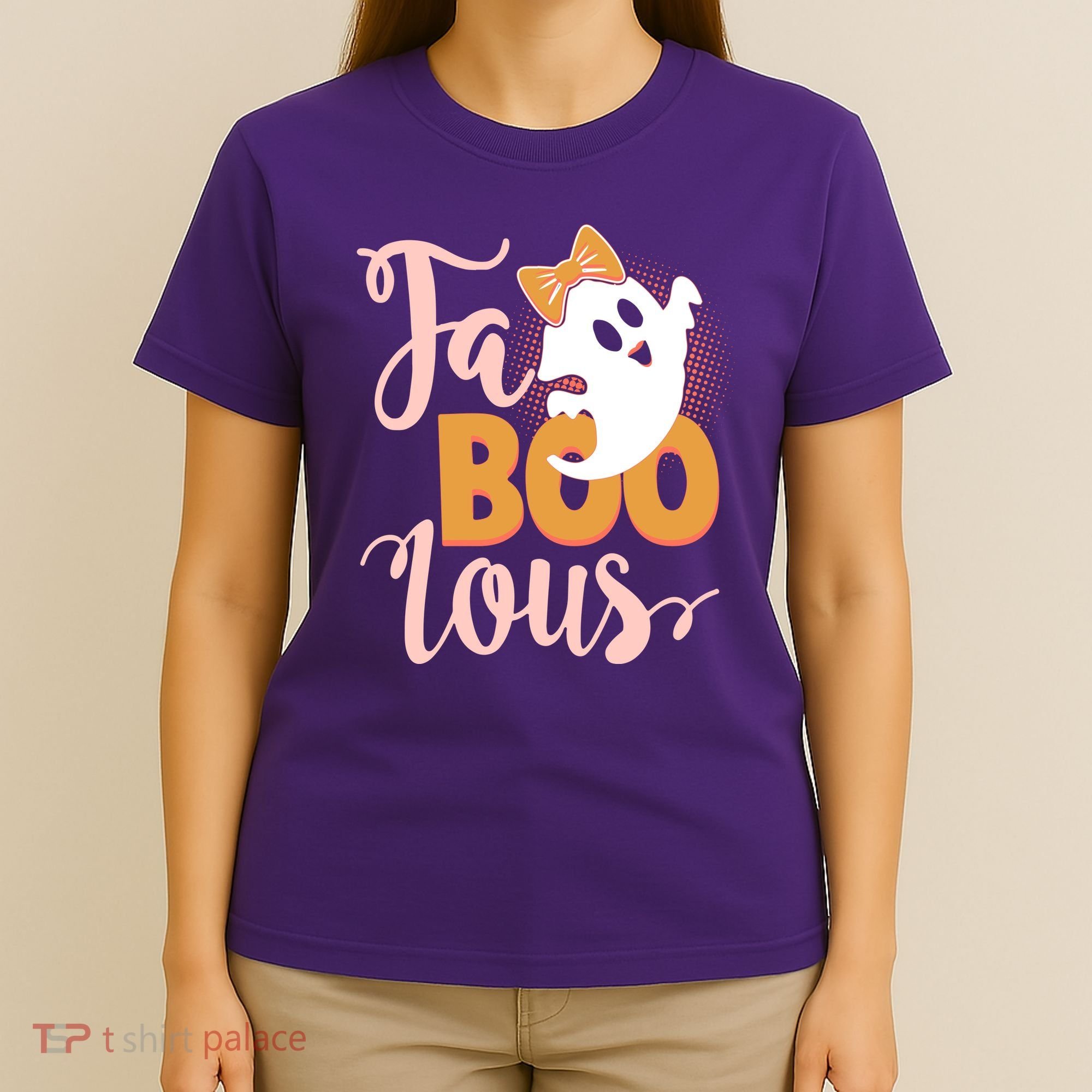 Funny Halloween Fa Boo Lous Ghost T-Shirt