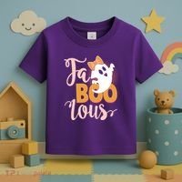 Funny Halloween Fa Boo Lous Ghost Toddler T-Shirt thumb 3