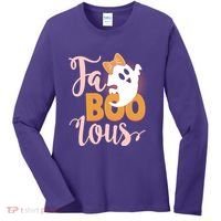 Funny Halloween Fa Boo Lous Ghost Women's Long Sleeve Shirt thumb 0