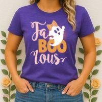 Funny Halloween Fa Boo Lous Ghost Women's T-Shirt thumb 2