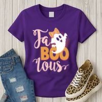 Funny Halloween Fa Boo Lous Ghost Women's T-Shirt thumb 3