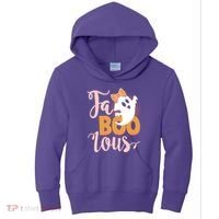 Funny Halloween Fa Boo Lous Ghost Kids Hoodie thumb 0