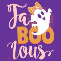 Funny Halloween Fa Boo Lous Ghost Kids Hoodie thumb 2