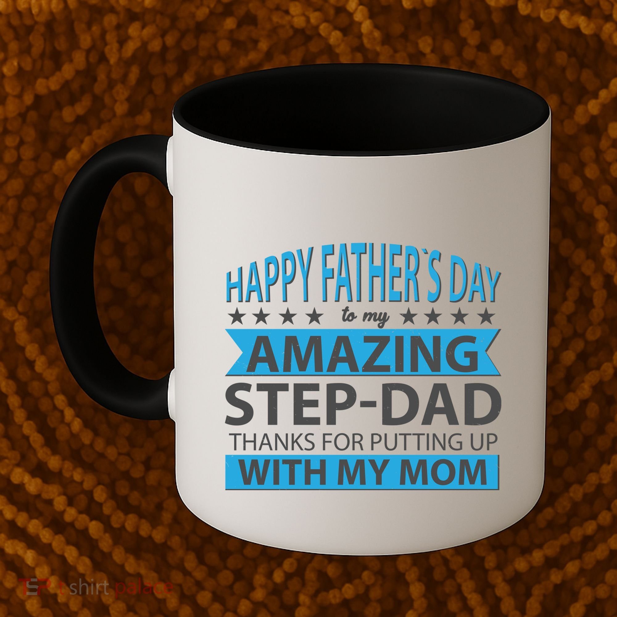 Funny Happy Father's Day To My Amazing StepDad Coffee Mug