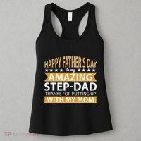 Funny Happy Father's Day To My Amazing StepDad Women's Tank Top thumb 3