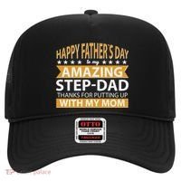 Funny Happy Father's Day To My Amazing StepDad Hat thumb 0