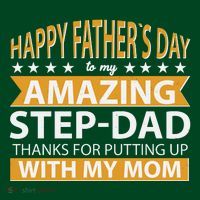 Funny Happy Father's Day To My Amazing StepDad Coaster thumb 2