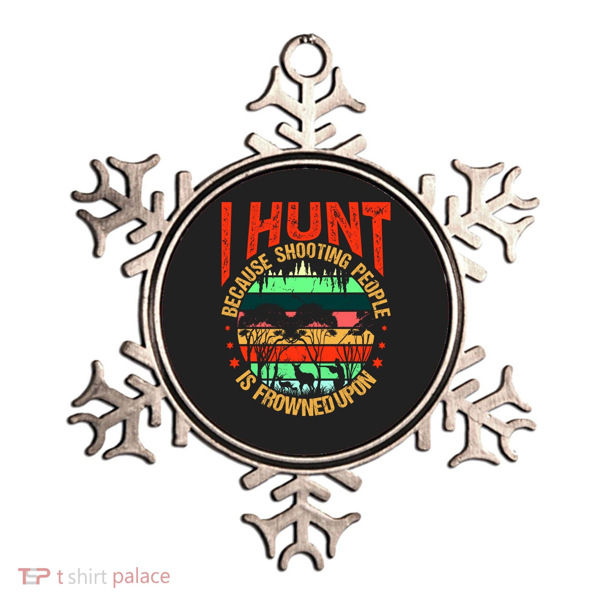Funny Hunting Fanatic Ornament