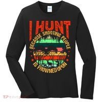 Funny Hunting Fanatic Women's Long Sleeve Shirt thumb 0