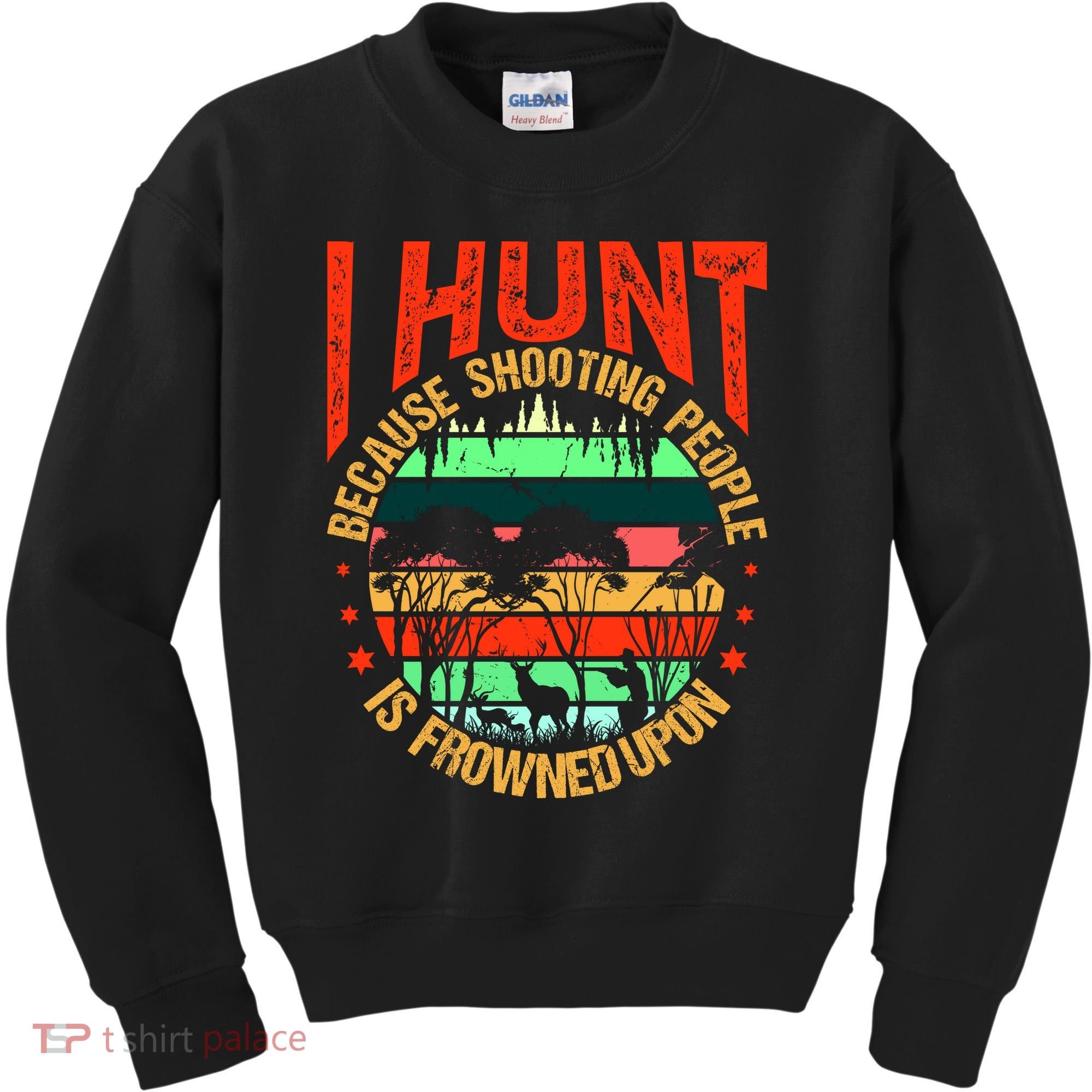 Funny Hunting Fanatic Kids Sweatshirt