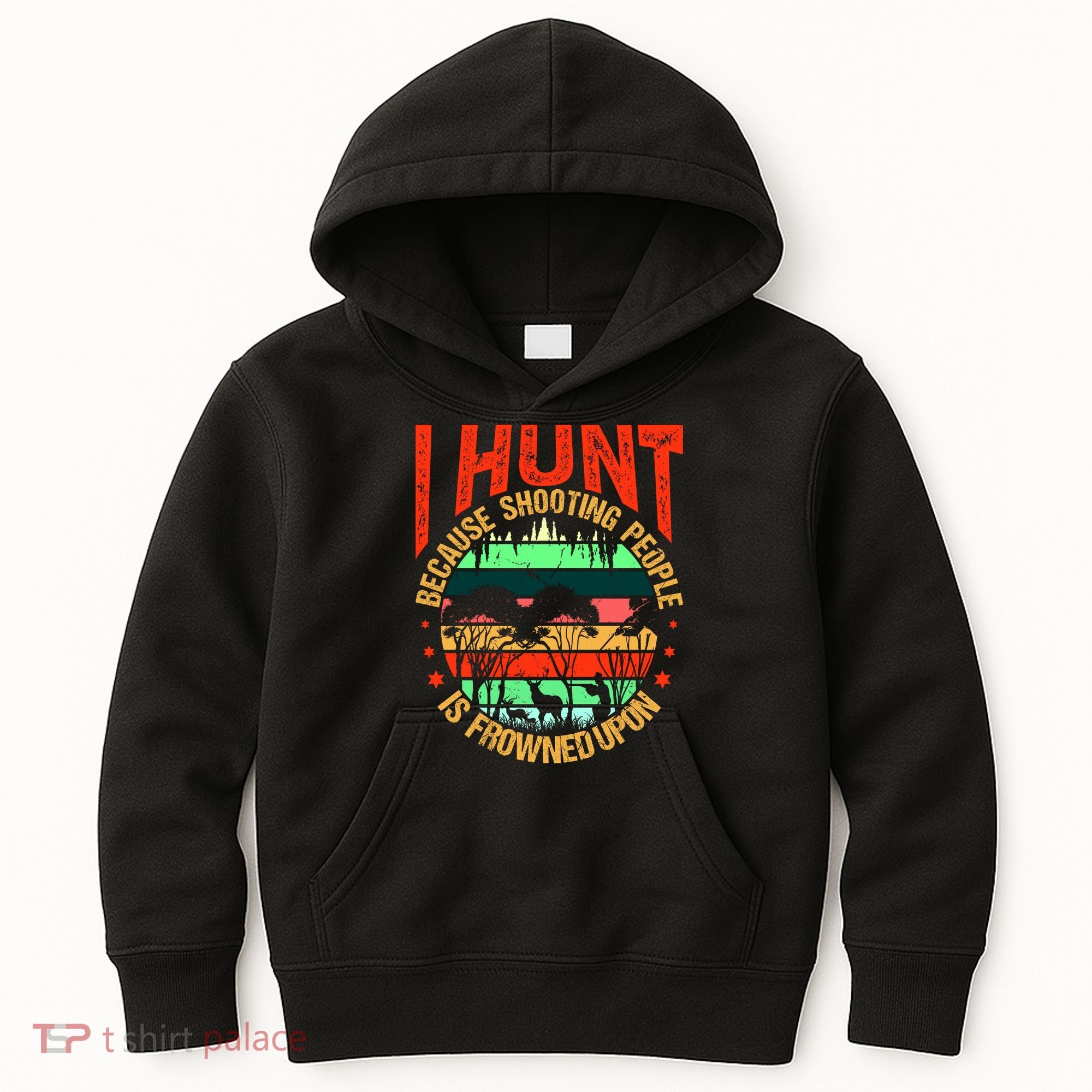Funny Hunting Fanatic Kids Hoodie