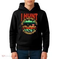 Funny Hunting Fanatic Kids Hoodie thumb 4