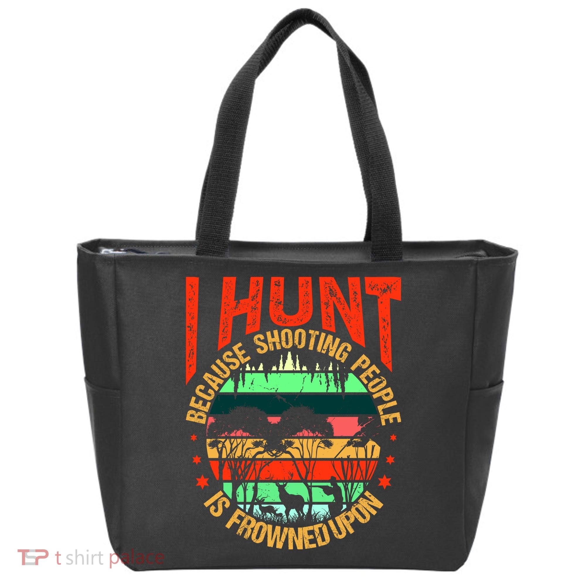 Funny Hunting Fanatic Tote Bag