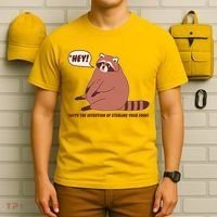 Funny Hey Fat Raccoon Stealing Your Food T-Shirt thumb 6
