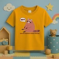 Funny Hey Fat Raccoon Stealing Your Food Toddler T-Shirt thumb 3