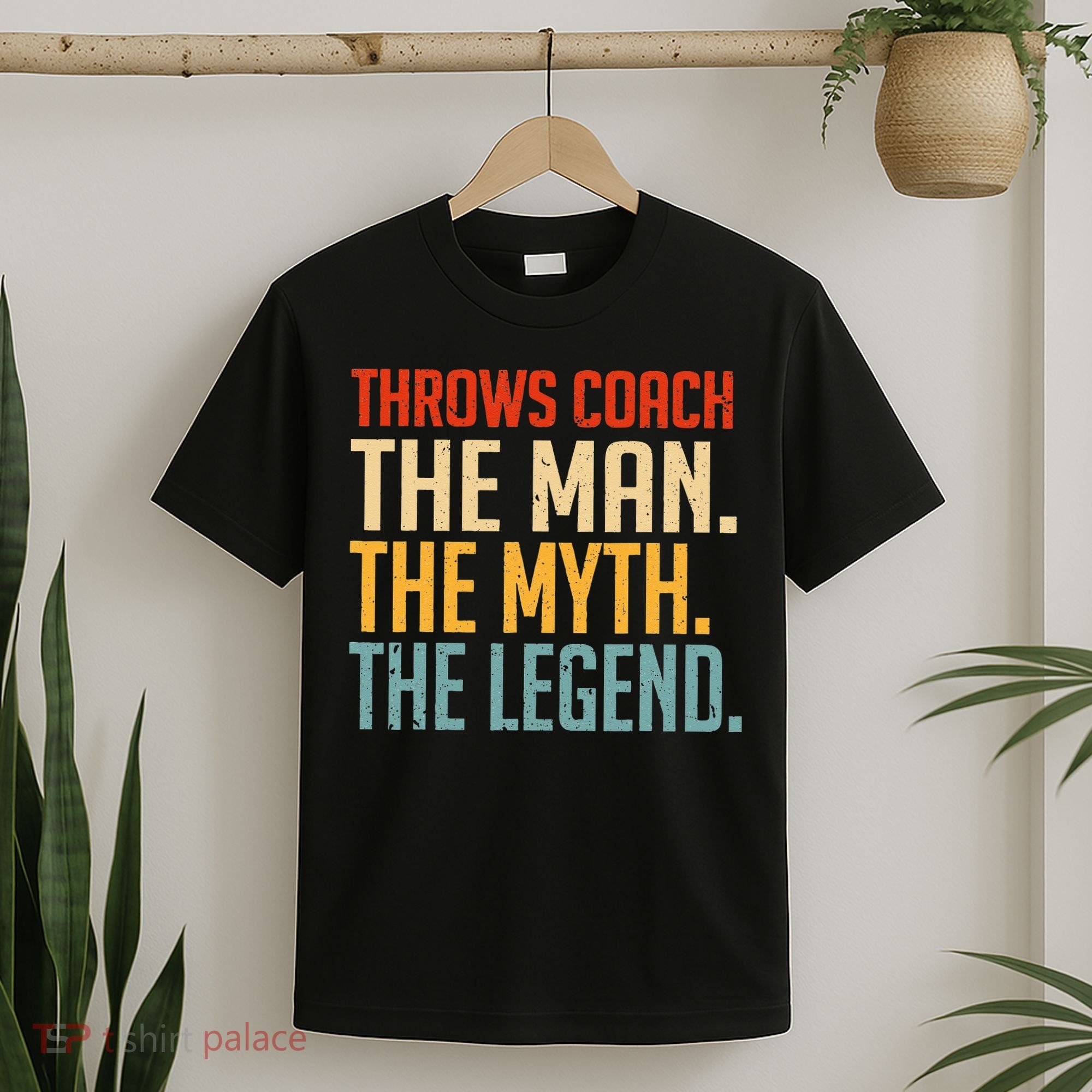 Fun Hilarious Funny Track & Field Throwing Throws Coach T-Shirt