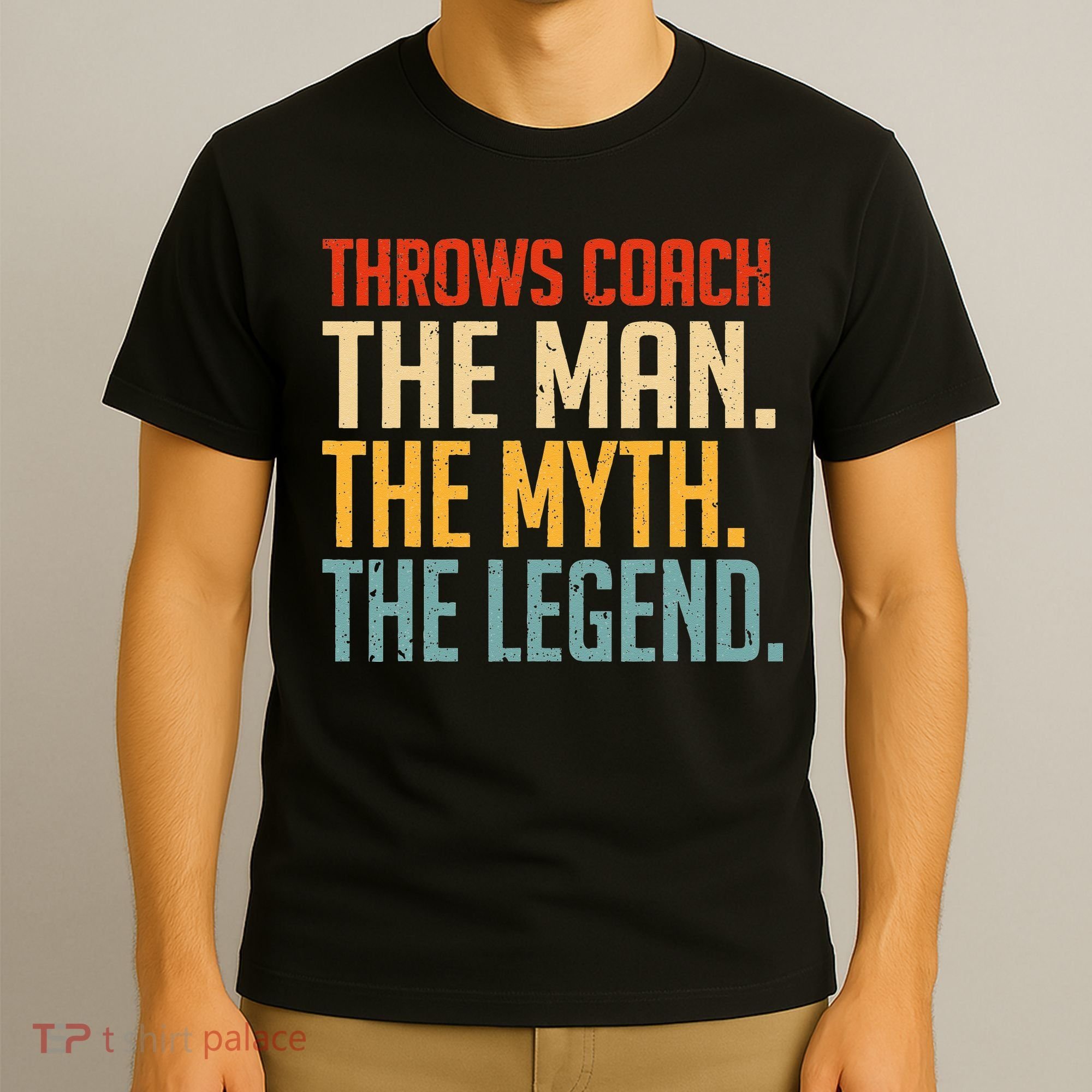 Fun Hilarious Funny Track & Field Throwing Throws Coach T-Shirt