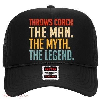 Fun Hilarious Funny Track & Field Throwing Throws Coach Hat