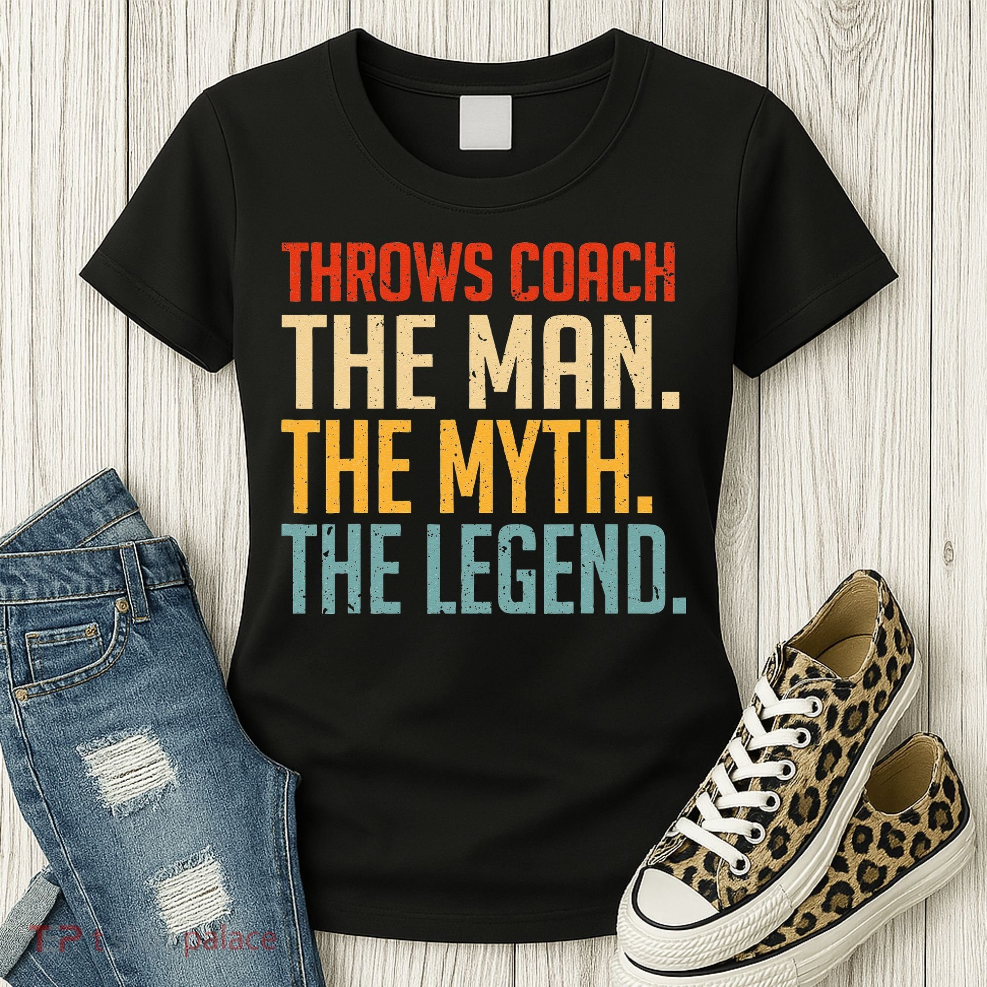 Fun Hilarious Funny Track & Field Throwing Throws Coach Women's T-Shirt