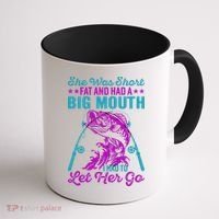 Funny Humor Fishing Coffee Mug thumb 1