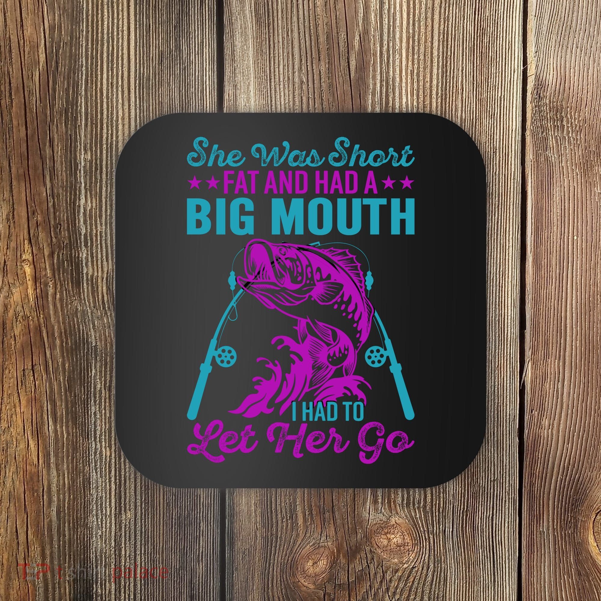 Funny Humor Fishing Coaster