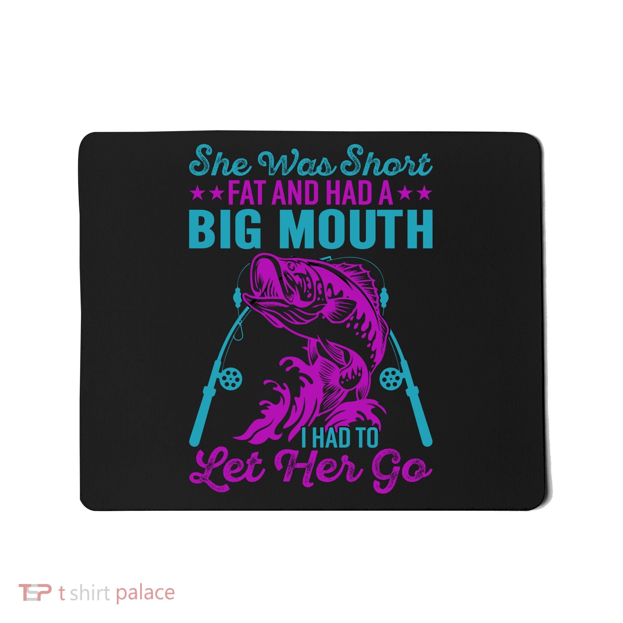 Funny Humor Fishing Mousepad