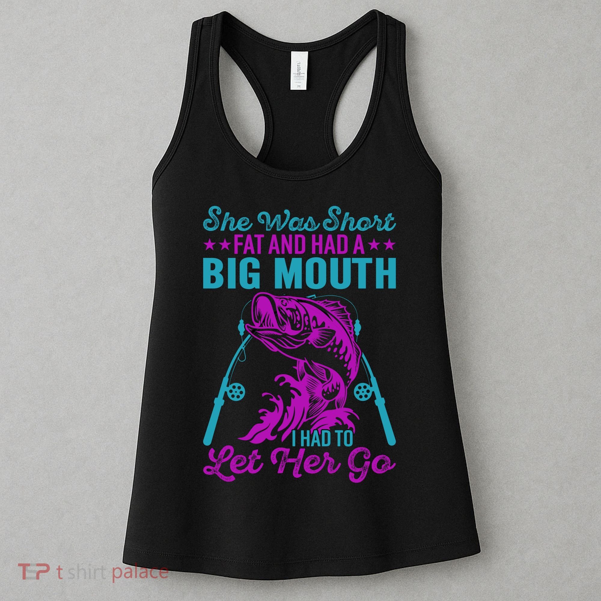 Funny Humor Fishing Women's Tank Top