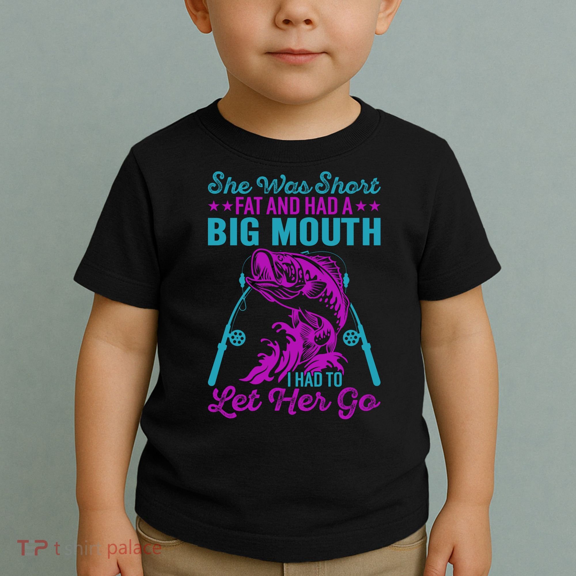 Funny Humor Fishing Toddler T-Shirt