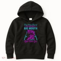 Funny Humor Fishing Kids Hoodie thumb 0