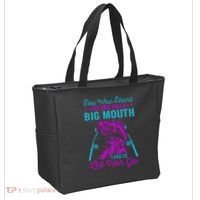 Funny Humor Fishing Tote Bag thumb 2