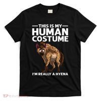 Funny Hyena For Wo Zoo Keeper Africa Tanzania Animal T-Shirt thumb 0