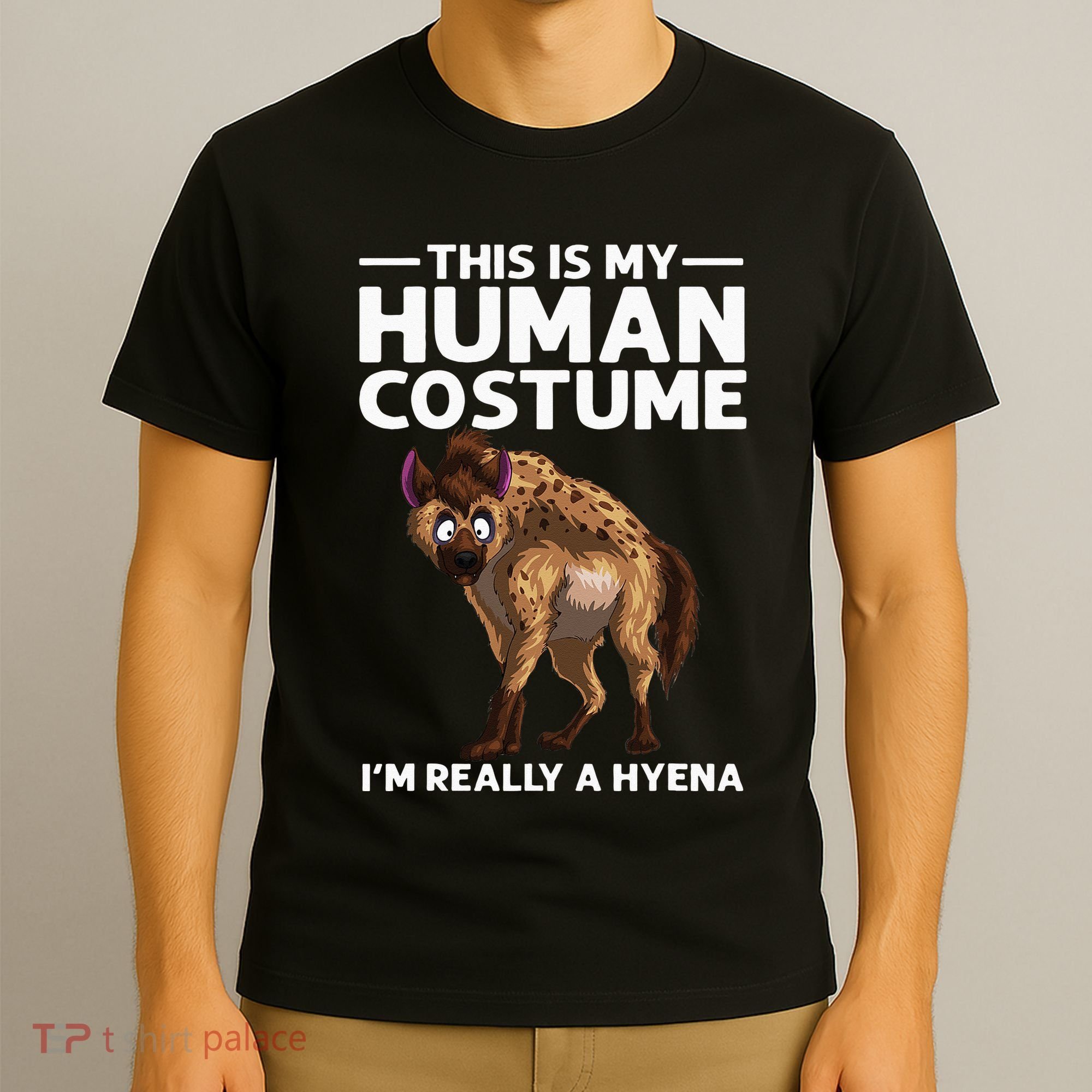 Funny Hyena For Wo Zoo Keeper Africa Tanzania Animal T-Shirt