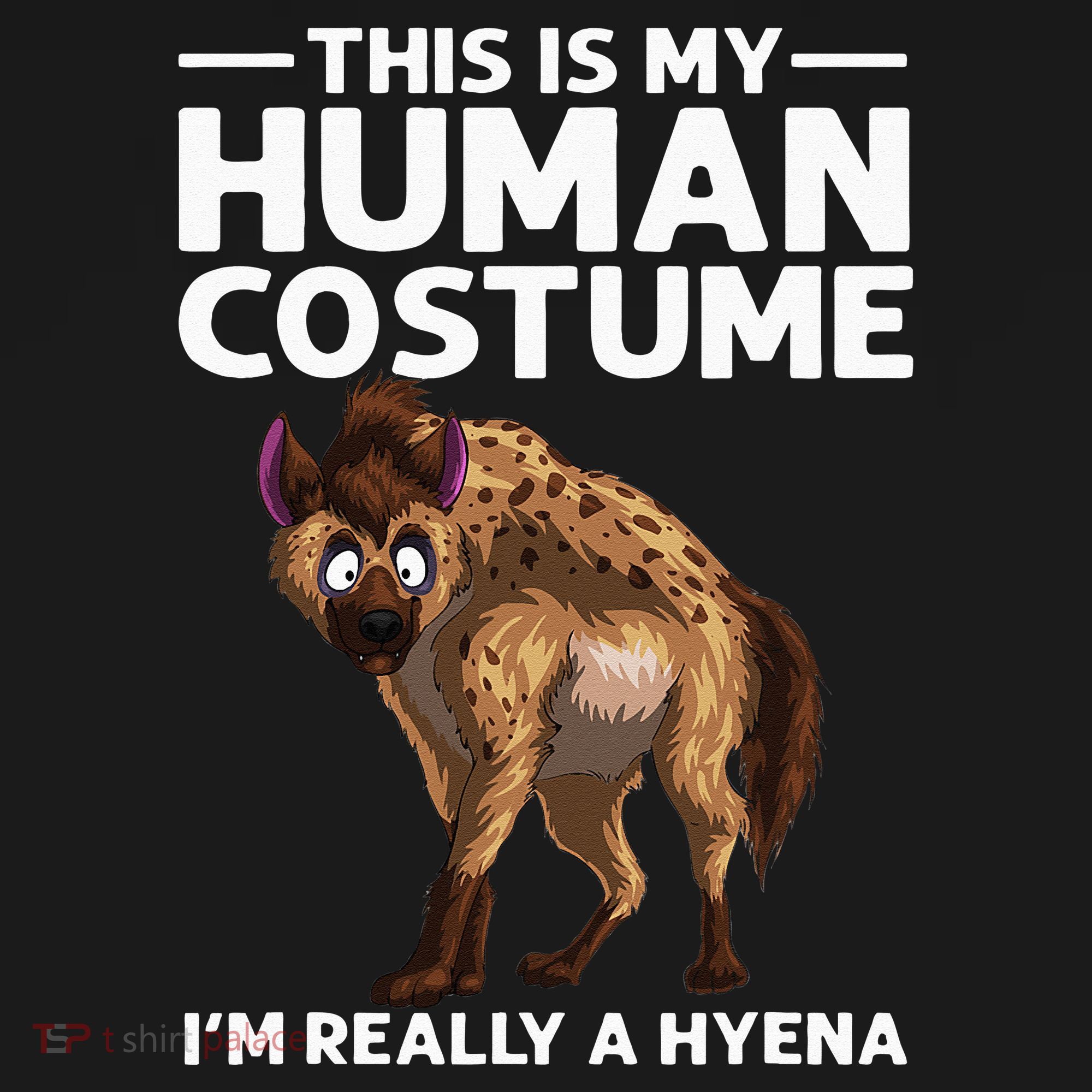 Funny Hyena For Wo Zoo Keeper Africa Tanzania Animal T-Shirt