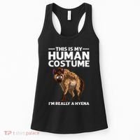 Funny Hyena For Wo Zoo Keeper Africa Tanzania Animal Women's Tank Top thumb 0